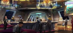 La cantina del hotel de Star Wars